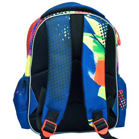 Sac à dos maternelle spider-man en tissu rembourré Bleu 3 - vertbaudet enfant 
