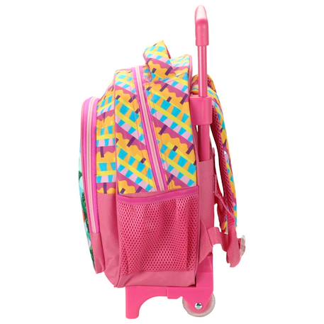 Sac à dos à roulettes enfant fille - dora lexploratrice - maternelle Multicolore 2 - vertbaudet enfant 