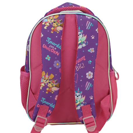 Sac à dos maternelle fille pat patrouille stella licorne 30 cm Violet/rose 2 - vertbaudet enfant 