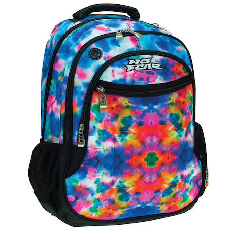 Fille-Accessoires-Cartable, trousse-Sac à dos fille 2 compartiments no fear tie-dye 45 cm