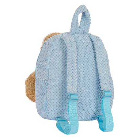 Sac à dos maternelle peluche avec ourson amovible Bleu 3 - vertbaudet enfant 