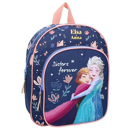 Sac à dos reine des neiges 'sisters forever' - 30 cm maternelle Multicolore 1 - vertbaudet enfant 