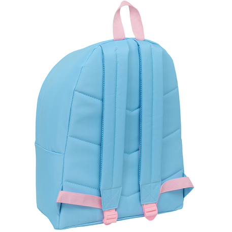 Sac à dos fille stitch et angel 'dont worry beach happy' 42 cm Bleu / rose 2 - vertbaudet enfant 