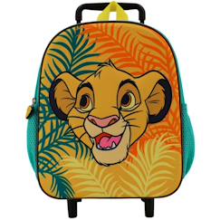 Sac à dos à roulettes fille 3d simba the lion king disney  - vertbaudet enfant