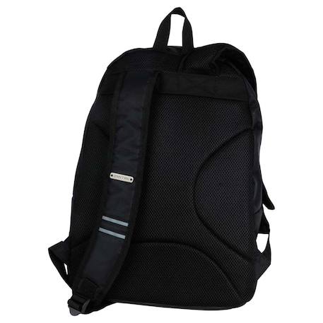 Sac à dos scolaire dwn twn paris 42 cm Noir / blanc / bleu 2 - vertbaudet enfant 