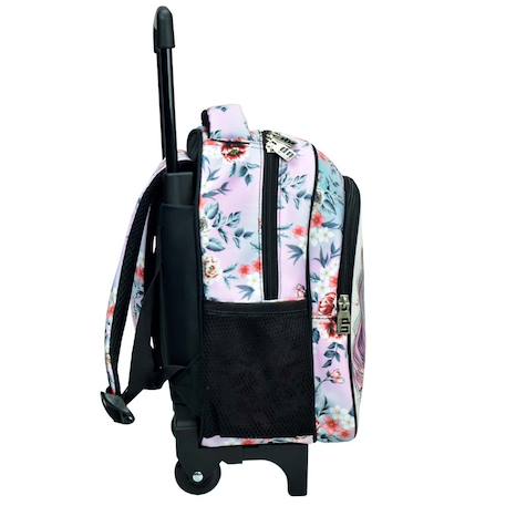 Sac à dos à roulettes maternelle fille - licorne magique - trolley pratique Multicolore 2 - vertbaudet enfant 