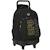 Trolley scolaire garçon avec sac amovible et poignée télescopique blackfit8 Noir 1 - vertbaudet enfant 