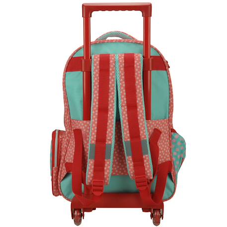 Trolley à roulettes hello kitty 46 cm – poigne te lescopique Rouge 3 - vertbaudet enfant 