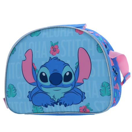 Garçon-Accessoires-Cartable, trousse-Sac goûter isotherme stitch fleur hawaii 25 cm sac déjeuner