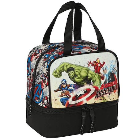 Garçon-Accessoires-Cartable, trousse-Sac goûter avengers "forever" 20 cm - sac déjeuner