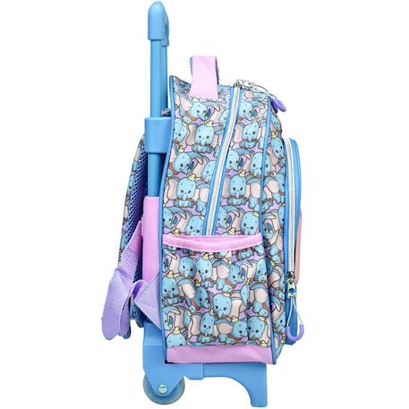 Sac à dos à roulettes maternelle fille - motif dumbo - be different Multicolore 4 - vertbaudet enfant 