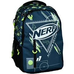Sac à dos scolaire 2 compartiments nerf xray 43 cm  - vertbaudet enfant
