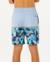Short de bain streamline stripe volley - enfants Faded denim 3 - vertbaudet enfant 