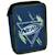 Trousse garçon zippée double compartiment nerf always ready 20 cm Bleu / vert / blanc 1 - vertbaudet enfant 