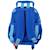 Sac à dos trolley 3d polyester moulé spiderman Bleu / rouge / blanc 3 - vertbaudet enfant 