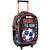 Sac à dos trolley football born to win avec base plastique moulée 45 cm Noir / orange / bleu 1 - vertbaudet enfant 