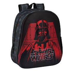 Sac à dos maternelle personnage dark vador star wars 33 cm  - vertbaudet enfant
