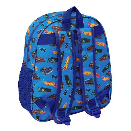 Sac à dos 3d hot wheels pour maternelle 33x27x10 cm Orange 3 - vertbaudet enfant 