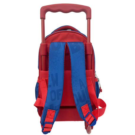 Sac à dos trolley maternelle 30 cm schtroumpfs village – smurfs Bleu / rouge 3 - vertbaudet enfant 