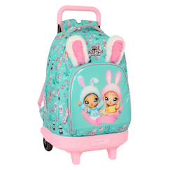 Sac à dos à roulettes - na! Na! Na! Surprise - trolley 45 cm  - vertbaudet enfant