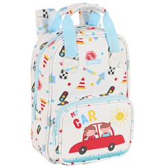 Sac à dos maternelle garçon my car imprimé voitures qualité premium 28 cm  - vertbaudet enfant