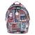 Sac à dos fille avec 2 compartiments rip curl double dome multico 42 cm - qualité premium Multicolore 2 - vertbaudet enfant 