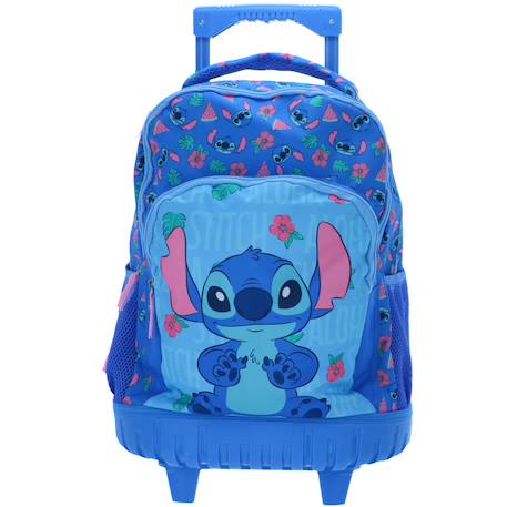 Sac à dos trolley enfant stitch – motif hawaï tropical 43 cm Bleu 2 - vertbaudet enfant 
