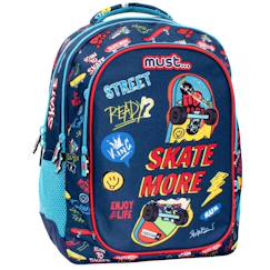 Sac à dos cmp polyester motifs skate robuste et rembourré  - vertbaudet enfant