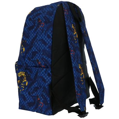 Sac à dos scolaire textile motif tigre renforcé Bleu / bleu / bleu 3 - vertbaudet enfant 
