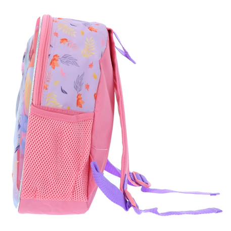 Sac à dos maternelle fille résistant reine des neiges ii personnages elsa et anna 32 cm Blanc / violet / clair 3 - vertbaudet enfant 