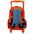 Sac à dos garçon avec roulettes et poignée télescopique hot wheels maternelle 30 cm Gris / orange / bleu 3 - vertbaudet enfant 