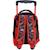 Sac à dos avec roulettes avengers iron man 31 cm - trolley maternelle Bleu / rouge 2 - vertbaudet enfant 