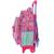 Sac à dos à roulettes must papillons life is sweet 31 cm trolley - maternelle Multicolore 3 - vertbaudet enfant 