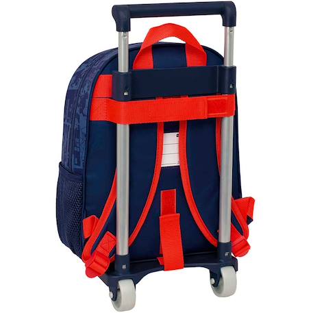 Sac à dos à roulettes maternelle spiderman web 28 cm trolley haut de gamme Multicolore 2 - vertbaudet enfant 