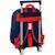 Sac à dos à roulettes maternelle spiderman web 28 cm trolley haut de gamme Multicolore 2 - vertbaudet enfant 
