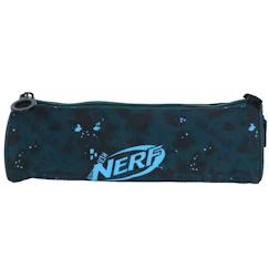 Trousse ronde nerf splash à fermeture zippée – polyester résistant 22 cm  - vertbaudet enfant