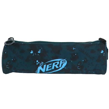 Garçon-Accessoires-Cartable, trousse-Trousse ronde nerf splash à fermeture zippée – polyester résistant 22 cm