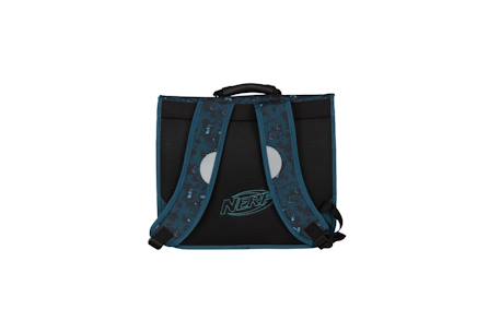 Nerf - cartable scolaire 38 cm splash - bleu - 2 compartiments Bleu 3 - vertbaudet enfant 