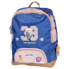 Sac à dos enfant teo jasmin jasmine cat 42 cm à 2 compartiments zippés  - vertbaudet enfant