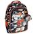 Sac à dos scolaire garçon 2 compartiments voiture de course street racer 43 cm Noir / orange / blanc 1 - vertbaudet enfant 