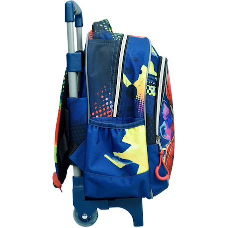 Sac à dos trolley maternelle garçon spider-man marvel 30 cm Bleu / multicolore 2 - vertbaudet enfant 