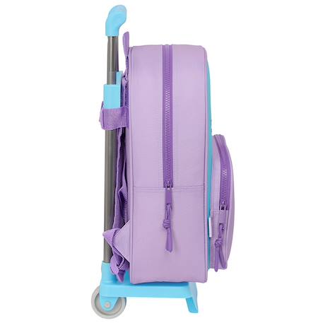 Sac à dos à roulettes stitch sweet 34 cm Bleu / blanc 2 - vertbaudet enfant 