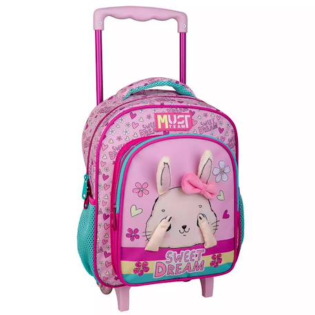 Sac à dos à roulettes yummy sweet dream 31 cm trolley - maternelle Multicolore 1 - vertbaudet enfant 