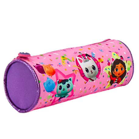 Garçon-Trousse fille cylindrique gabby et la maison magique 22 cm