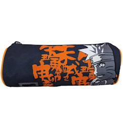 Trousse ronde naruto letters en toile  - vertbaudet enfant