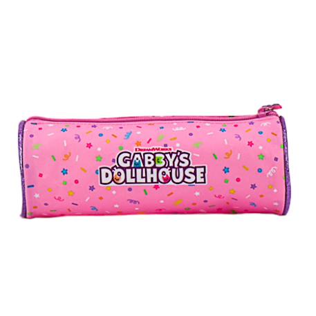 Trousse fille cylindrique gabby et la maison magique 22 cm Rose 2 - vertbaudet enfant 