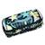Trousse emoji double zip à motifs graffiti 23 cm Noir / jaune / gris 2 - vertbaudet enfant 
