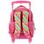 Sac à dos à roulettes enfant fille - dora lexploratrice - maternelle Multicolore 3 - vertbaudet enfant 