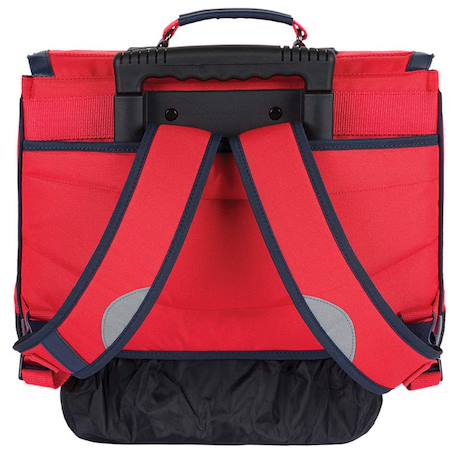 Cartable à roulettes 38 cm les fantaisies mae Rouge 3 - vertbaudet enfant 