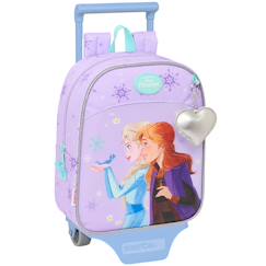 Sac à roulettes polyester imprimé disney frozen  - vertbaudet enfant